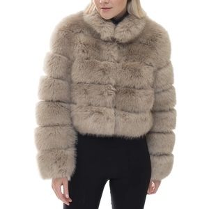 Belle Fare Faux Fur Jacket
